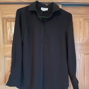 Charlotte Brody NY Black Long Sleeved Blouse, Medium
